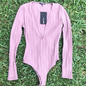 Mauve bodysuit #never worn #bodysuit